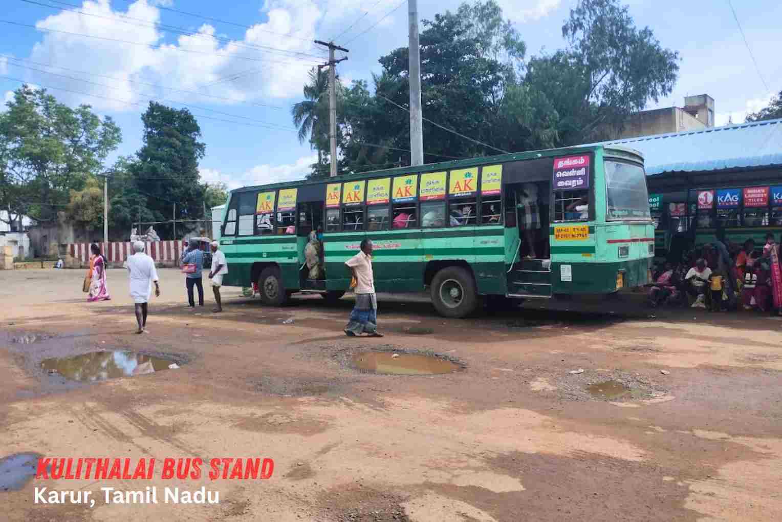 kulithalai bus stand